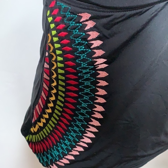 Laundry by Shelli Segal Patterned Strappy Tankini SW2042 - Picture 4 of 9